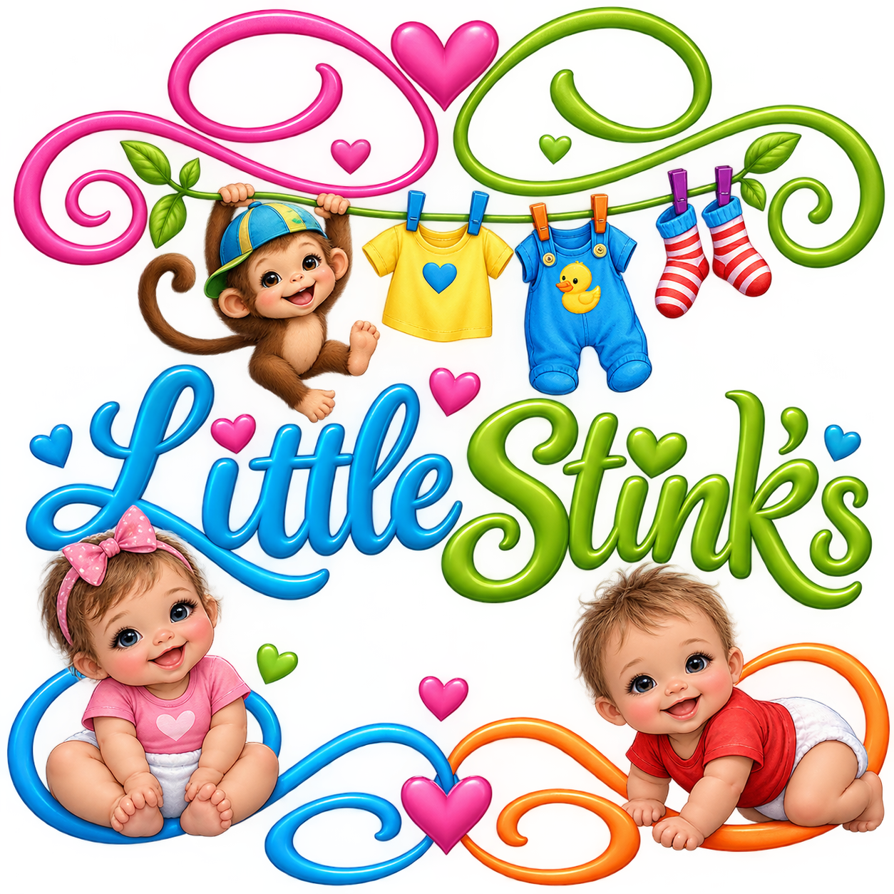 Updated Lil Stinks Logo