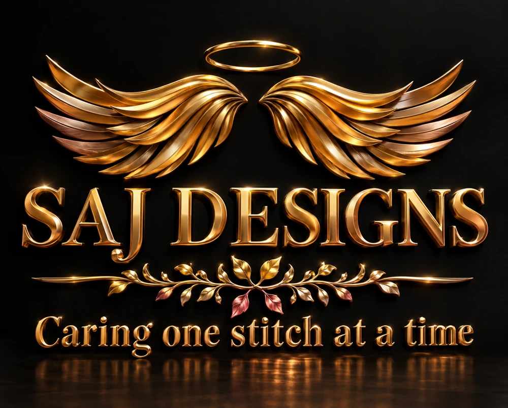 Updated SAJ Designs logo